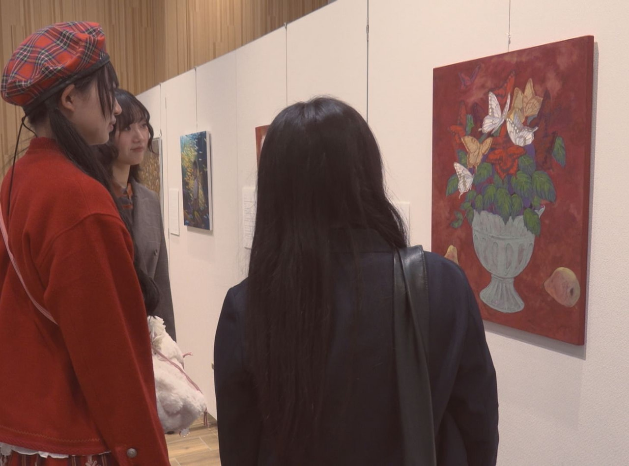 日本画の名画を見て感じたインスピレーションをもとに制作した作品などを紹介する展示...