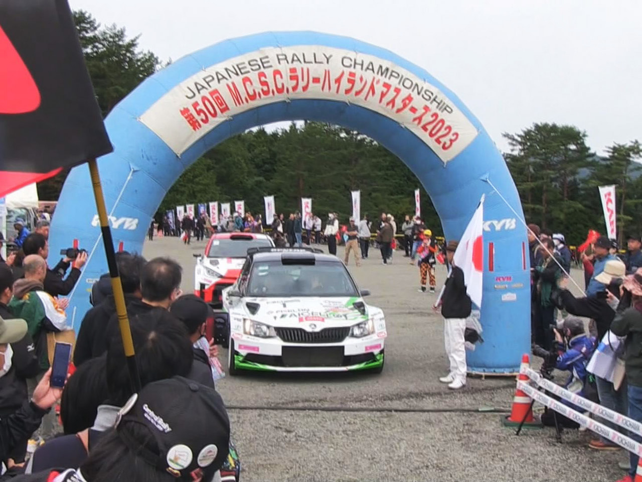 日本自動車連盟公認のラリー競技大会「M・C・S・Cラリーハイランドマスターズ」が...