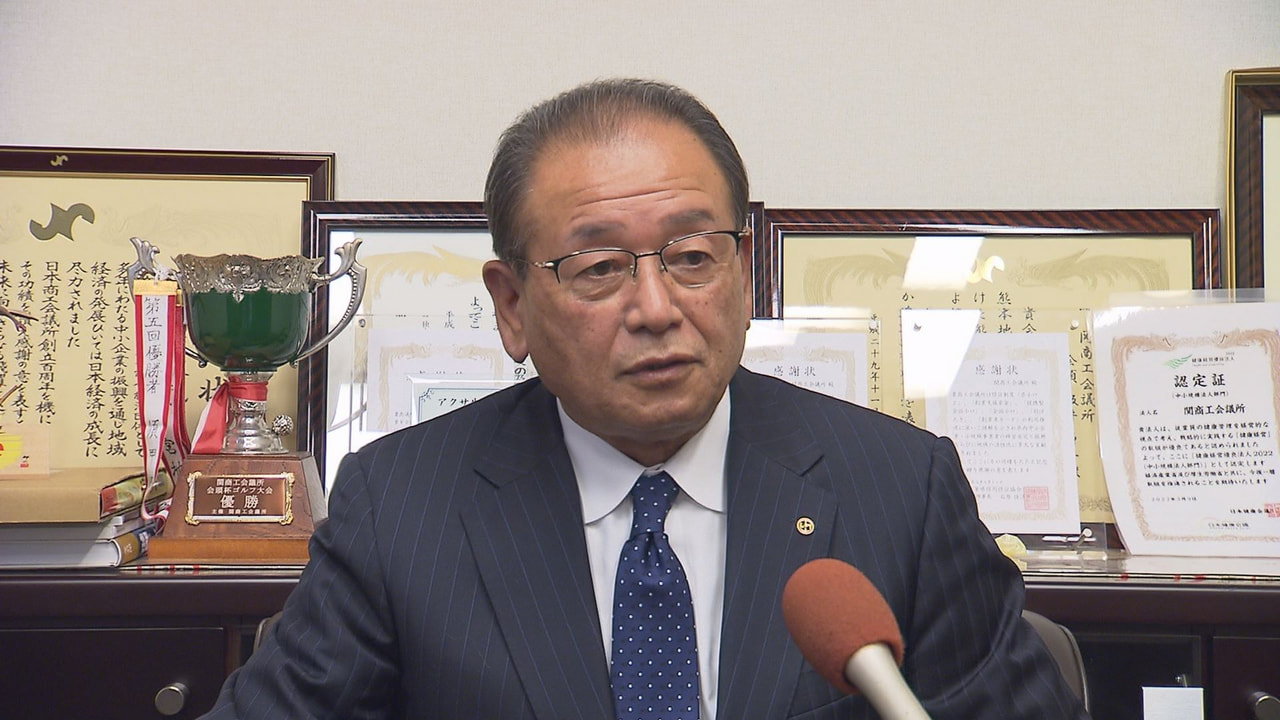 11月1日付で関商工会議所の会頭に就任した鈴木良春氏(71)=鈴木刃物工業会長=...