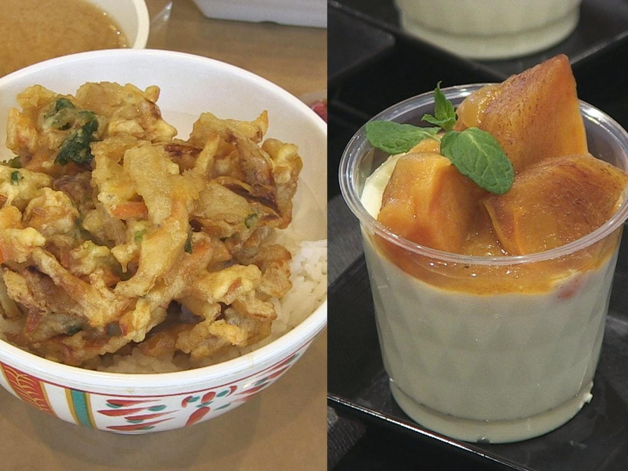 岐阜県の特産品・富有柿の規格外品を使ったオリジナルの食事メニューが４日、各務原市...