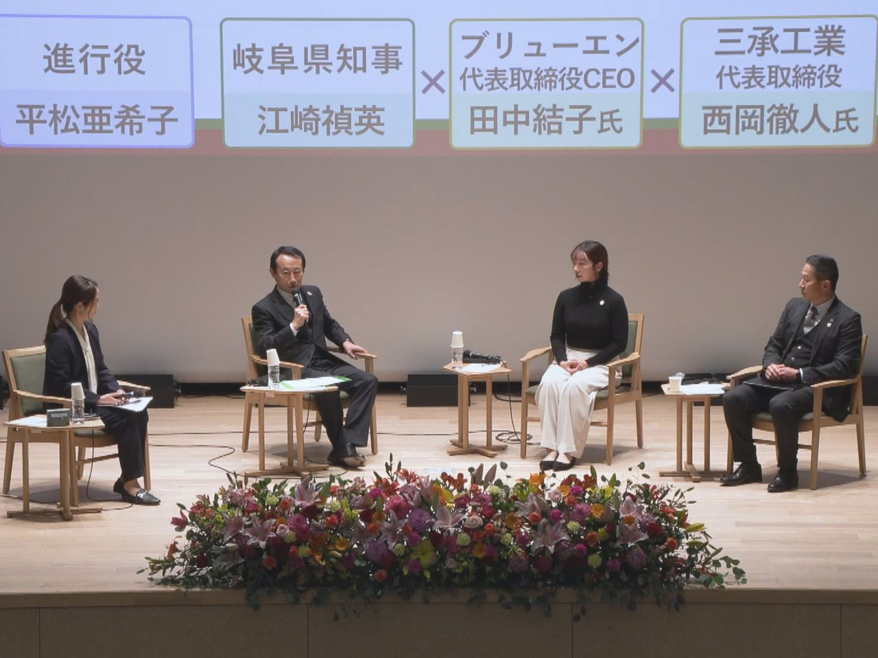 ＳＤＧｓの推進を目指す岐阜県の「ＳＤＧｓ推進フォーラム」が県庁で開かれ、持続可能...