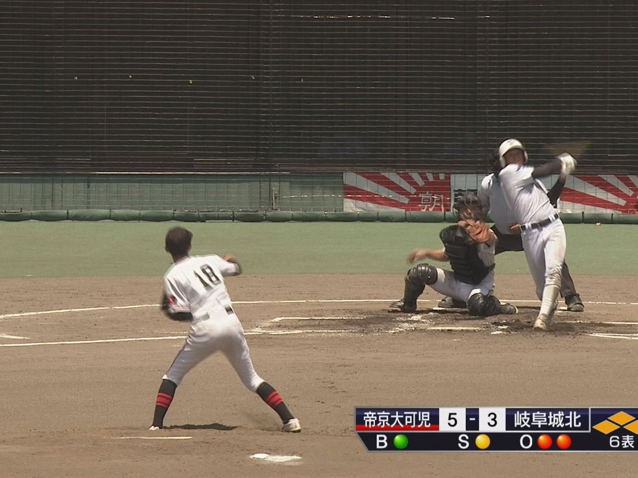 第104回全国高校野球選手権岐阜大会は8日目の24日、長良川球場で準々決勝2試合...