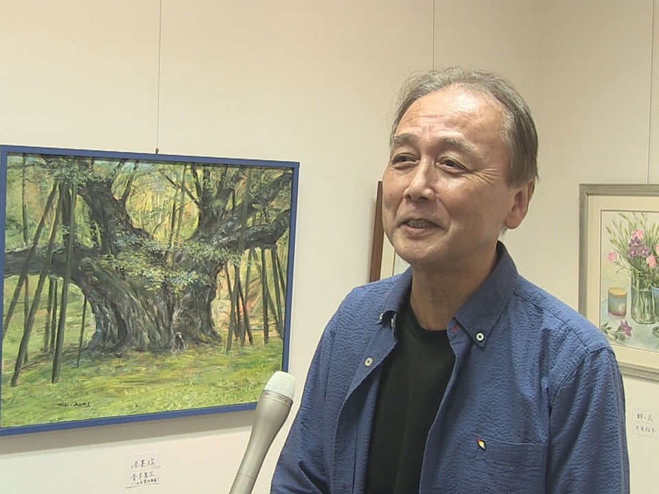 幅広い世代のデッサン・水彩・油絵38点 岐阜市柳ケ瀬で青木絵画教室